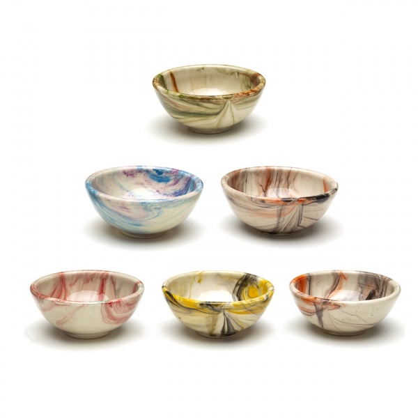 8cm ceramic bowls x6